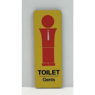 TOILET GENTS mini Sign in Singapore - Image 1