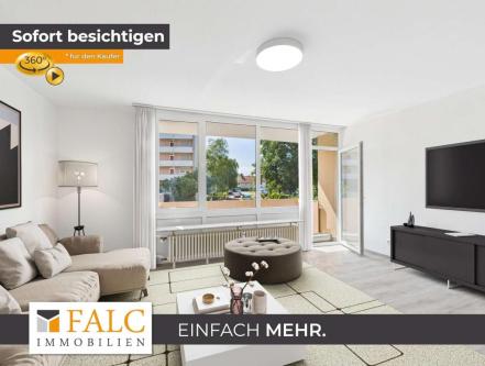 TOP sanierte 3 Zimmer-Wohnung mit Balkon im EG in Weinheim - Bild 1