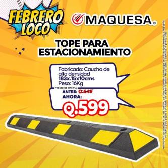 TOPE PARA ESTACIONAMIENTO LAS MEJORES PROMOS en San Pedro Carchá - Imagen 1