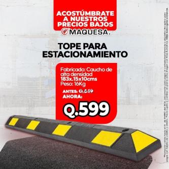 TOPE PARA ESTACIONAMIENTO en San Pedro Carchá - Imagen 1