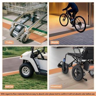 TOPTOOL Rise Threshold Ramps, Self Adhesive Soft Floor … in Johor Bahru - Image 1