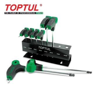 TOPTUL 8pcs L-Type Two Way Ball Point & Hex Key Wrench Set … in Subang Jaya - Image 1