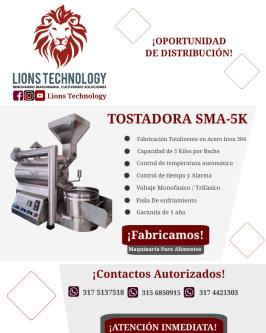 TOSTADORA INDUSTRIAL CAFE en Bucaramanga - Imagen 1