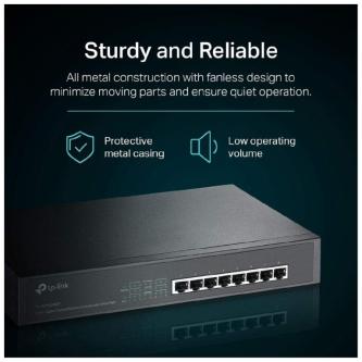 TP-Link 8-Port Gigabit Desktop/Rackmount Unmanaged PoE … in Malacca Town - Image 1