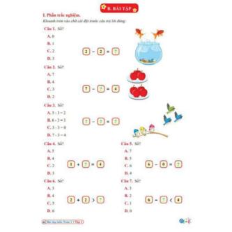 TRI Books - Math and Vietnamese Week Exercises Grade 1 - … in Singapore - Image 1