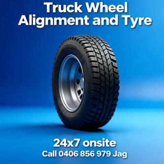 TRUCK WHEEL ALIGNMENT TYRES in Melbourne - Image 1