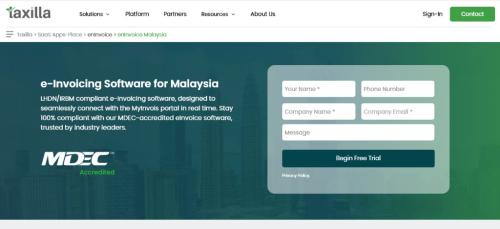 ​Taxilla’s e-Invoicing Solution for Malaysia in Kothaguda - Image 1
