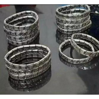 Titanium Spring Bracelet, Anti-Rust, Anti-Fade, Watch Bracelet in Singapore - Image 1
