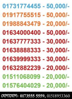 Top Rated VIP SIM Number Unique & Memorable Digits Number Bd in Dhaka - Image 1