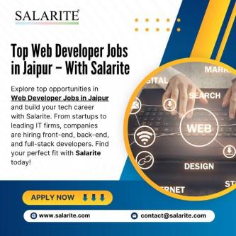Top Web Developer Jobs in Jaipur – With Salarite in Jaipur - Image 1