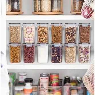 Topmart Basic Bundle 12Pcs Set - 1.6L Storage Containers, … in Shah Alam - Image 1