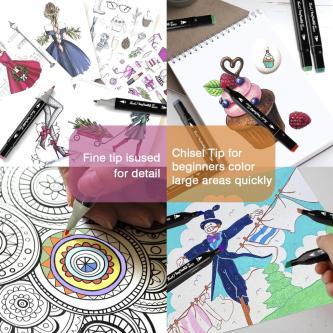 Touch Five Alcohol Based Marker Set, ,,。 in Singapore - Image 1