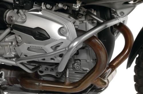 Touratech Silver Engine Crash Bar BMW R1200GS (04-12) in Singapore - Image 1