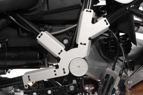 Touratech Silver Frame Guard BMW R1200GS R1200GSA 2004-2012 in Singapore - Image 1