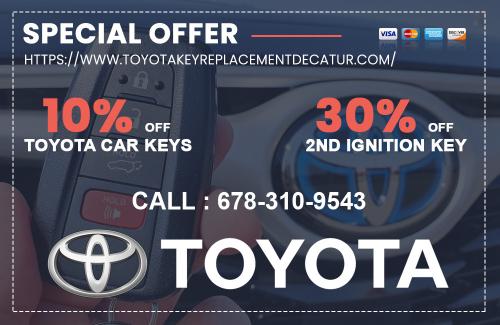 Toyota Key Replacement Decatur in Atlanta - Image 1