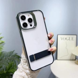 Transparent Back Phone Case with Stand Shockproof Back … in Subang Jaya - Image 1