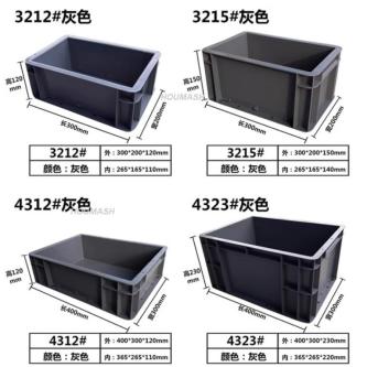 Turnover Box Stackable Storage Boxplastic Box EU Standard … in Singapore - Image 1