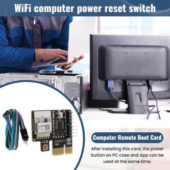 Tuya Wifi Computer Power Reset Switch PCIe Card for PC … in Singapore - Image 1