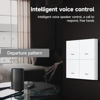 Tuya Zigbee 4-Key Smart Scene Switch Wireless Automation … in Singapore - Image 1