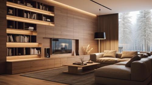 Tv Unit at Customized size At Angel Decorators in Chennai - Image 4