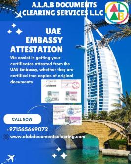 UAE EMBASSY ATTESTATION in Dubai - Image 1