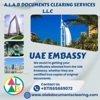 UAE EMBASSY CERTIFICATE ATTESTATION in Dubai - Image 1