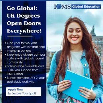 UK Degrees & Post-Study Work Visa with ISMS Global in Viman Nagar - Image 1