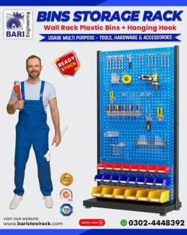 UK Models Stackable Bins Display Rack | Single Side Wall Display in Lahore - Image 3
