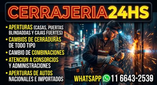URGENCIAS CERRAJERO A DOMICILIO LAS 24 HORASSSSSSSSSSSSSSSSSSSSS en Vicente López - Imagen 6
