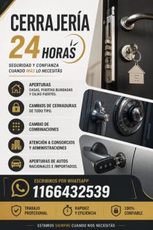 URGENCIASADOMICILIOLAS24HORASCERRAJERIAESTAMOSPARAYUDARTESIEMPRE en Buenos Aires - Imagen 2