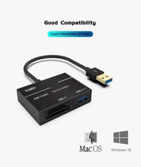 USB 3.0 XQD Card Reader SDHC SD Card USB Drive Memory … in Singapore - Image 1