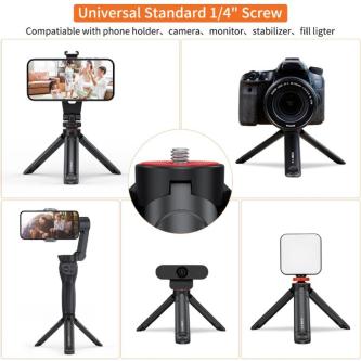 UURIG TP-05/ KT-26 Mini Extendable Tripod Mini Camera … in Kajang - Image 1