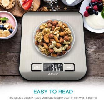 UltreanFoodScale,DigitalKitchenScalewithLCDDisplay,WeightGra … in Taman Johor Jaya - Image 1