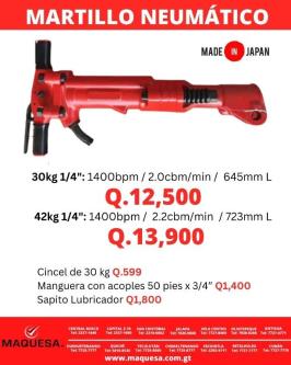 Un martillo neumático en Retalhuleu - Imagen 2