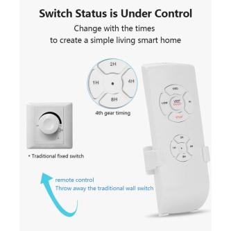 Universal Ceiling Fan Remote Control Kit with Receiver for … in Geylang - Image 1