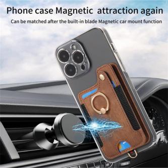 Universal Retro Solid Color Mobile Phone Card Holder Card … in Woodlands - Image 1