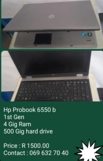 Used branded laptops in Roodepoort - Image 1