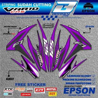 VARIO TECHNO 2 VARIATION STRIPING GLOSSY HD VYNIL MATERIAL in Mandai - Image 1