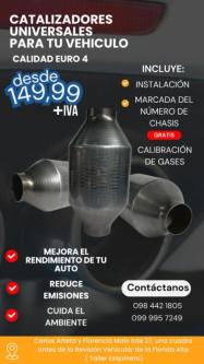 VENTA DE CATALIZADORES en Quito - Imagen 1