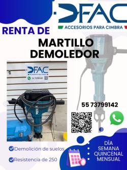 VENTA Y RENTA DE MARTILLO DEMOLEDOR en Tacuba - Imagen 1