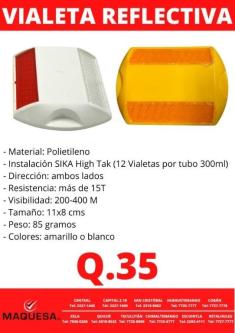 VIALETAS REFLECTIVAS en Retalhuleu - Imagen 3