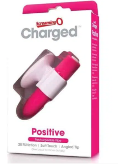 VIBRADOR INALAMBRICO CHARGED ROSA POSITIVE en Ilo - Imagen 1