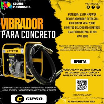 VIBRADOR PARA CONCRETO CIPSA en La Paz - Imagen 1