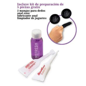 VIBRADOR PROSTATICO-SPOT ESPIRAL NEGRO en Paita - Imagen 3