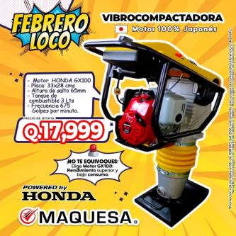 VIBROCOMPACTADORA LAS MEJORES PROMOS en San Pedro Carchá - Imagen 1