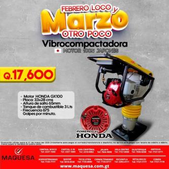 VIBROCOMPACTADORA en Ciudad de Guatemala - Imagen 2