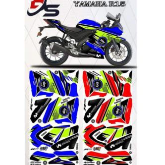 Variation DECAL STICKERS FOR YAMAHA R15 MOTORCYCLES in Subang Jaya - Image 1