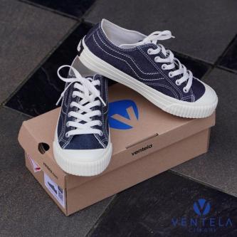 Ventela x Badjatex Public Low Blue Denim in Kajang - Image 1