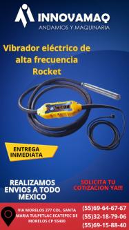 Vibrador para Concreto ROCKET | Compacto y de Alto Rendimiento en Guamúchil - Imagen 1