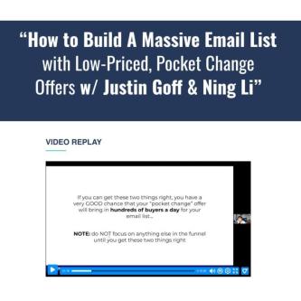 [Video Course] How To Build A Massive Email List With … in Ipoh - Image 1